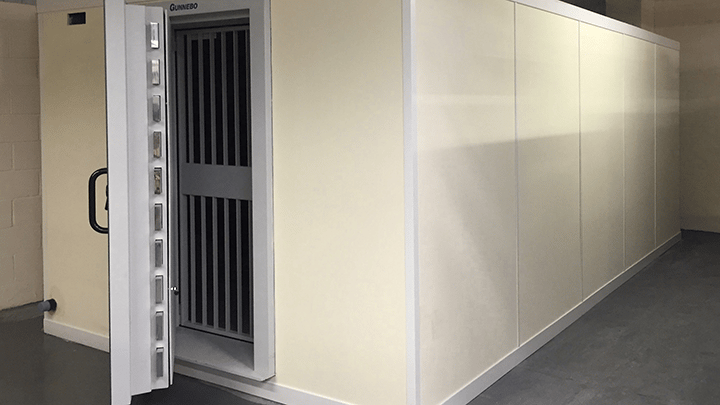 What design changes are allowed when building safe storage for medicines
